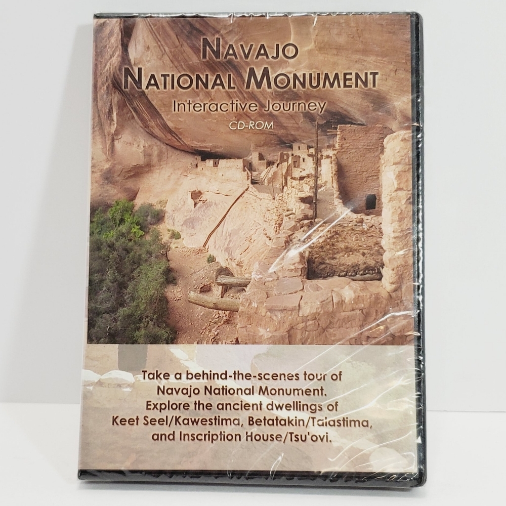 NEW Navajo National Monument DVD Interactive Journey DVD CD-Rom National Park